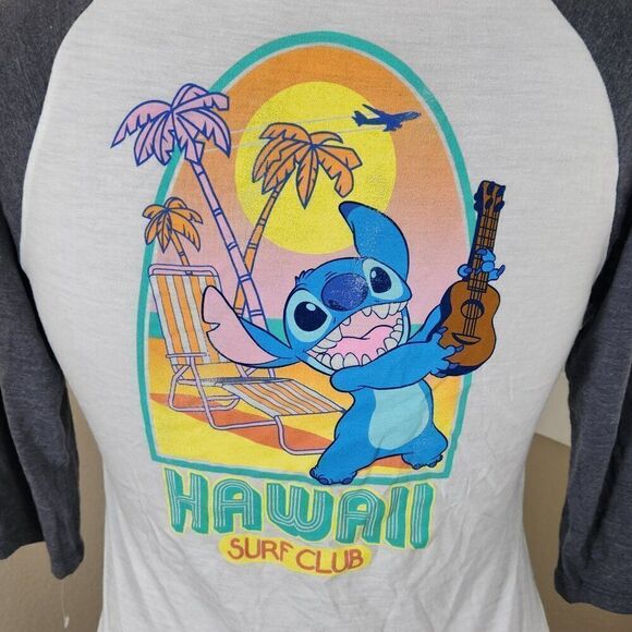 Lilo & Stitch Hawaii Surf Club T-Shirt Size XL EUC - Picture 9 of 16